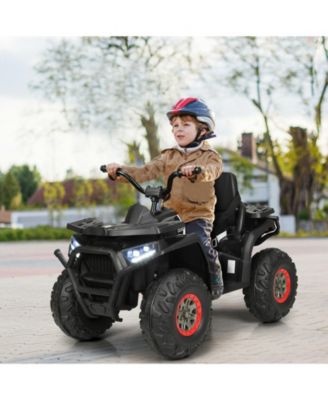 12V Kids Electric 4-Wheeler ATV with 2 Speeds and LED Lights