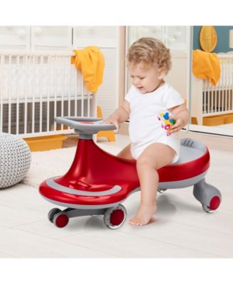 Wiggle Car Ride-on Toy with Flashing Wheels