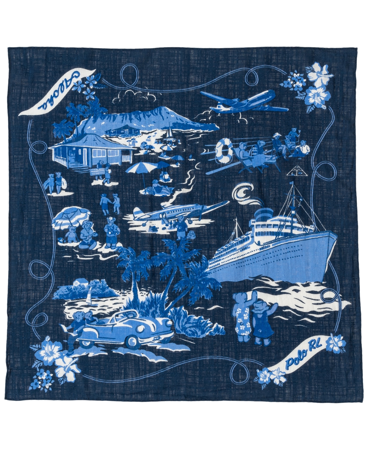 Polo Ralph Lauren Men's Scenic Beardana Scarf