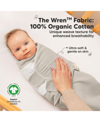 3pk Soothe Wren Swaddle Sleep Sacks, Newborn Swaddles Wrap 0-3 Months, Soft Baby Wearable Blanket