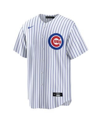 Мужская белая футболка Nike Chicago Cubs 1 Dad Home Replica
