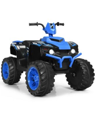 12V Kids Ride-On ATV with LED Lights, 1-Seat, Ages 3+