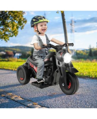6V Kids Electric Ride on Motorcycle with Bubble Maker and Music