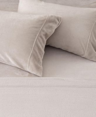 Ultra Soft & Cozy Velvet Plush Fleece Printed Sheet Set