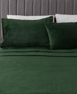 Ultra Soft & Cozy Velvet Plush Fleece Printed Sheet Set
