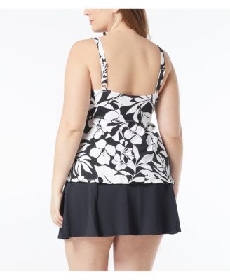 Пляжный домик Плюс Размер Ивового Танкини