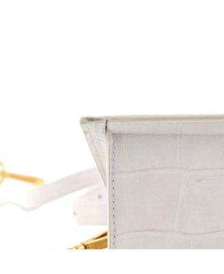 Large Le Grand Chiquito Bag Embossed Suede