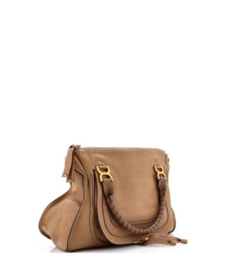 Pre-Owned Chloe Large Marcie Shoulder Bag Leather