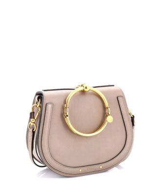 Кожаная сумка через плечо Chloe Medium Nile, бывшая в употреблении