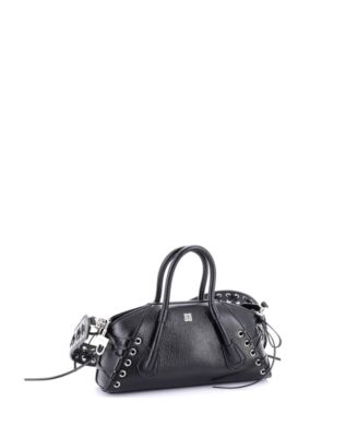 Бывшая в употреблении кожаная сумка Givenchy Mini Antigona из стрейч-кожи