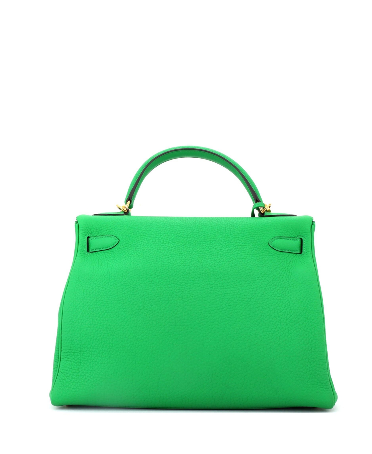 Pre-Owned Hermes Kelly 32 Handbag Togo with Gold Hardware