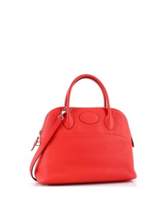 Бывшая в употреблении болидная сумка Hermes 31 Clemence