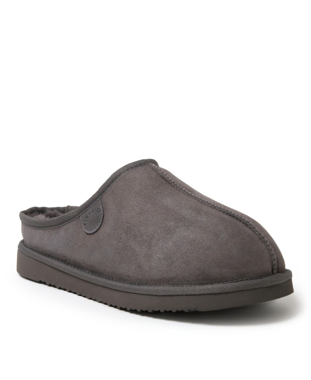 Мужские домашние тапочки-клоги из натуральной овечьей шерсти Fireside от Grafton