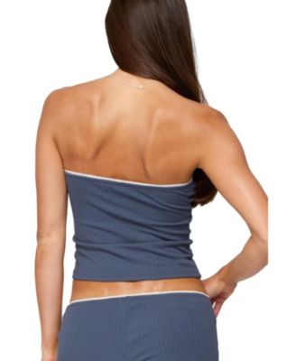 Женский топ-топ Isela с контрастным узором в горошек от Edikted для женщин