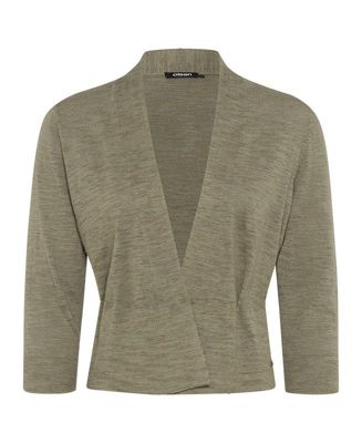 Women's Cropped Cardigan with Waist Tie