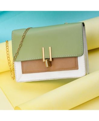 Женская разноцветная мини-сумка Forest Mosaic