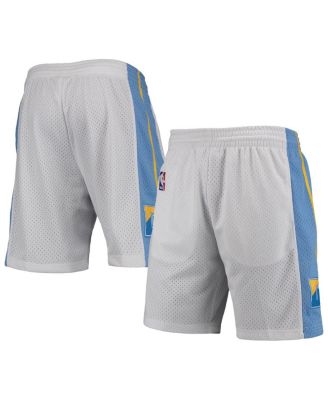 Mitchell & Ness - Men's White Denver Nuggets 2006-07 Hardwood Classics Swingman Shorts