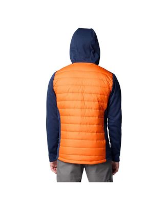 Мужская темно-оранжевая куртка Columbia Florida Gators Out-Shield Hybrid с капюшоном на молнии от Columbia.