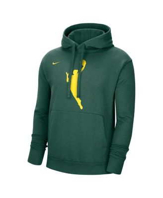 Мужская и женская толстовка Nike Hunter Green с логотипом WNBA Woman Team 13, пуловер с капюшоном