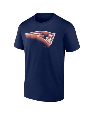 Мужская футболка Fanatics Navy New England Patriots Chrome Dimension от Fanatics