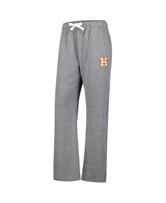 Женские флисовые джоггеры Fanatics Heather Grey Houston Astros