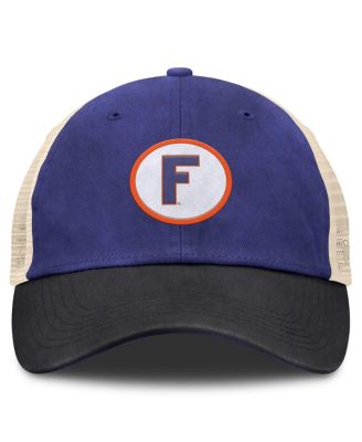 Мужская кепка для дальнобойщиков Top of the World Royal/Black Florida Gators с регулируемой посадкой по бездорожью