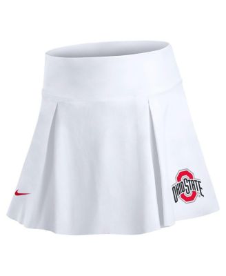Женская белая теннисная юбка Nike Buckeyes Club от Ohio State с шортами