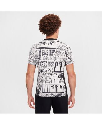 Мужская футболка Nike Cream Club America 2024/25 CA x CA Academy Pro для выступлений перед матчем