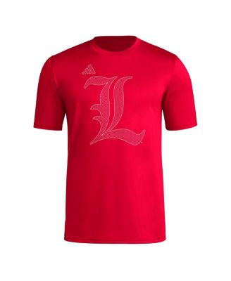Мужская красная футболка Adidas Louisville Cardinals Locker Local Impression от Adidas