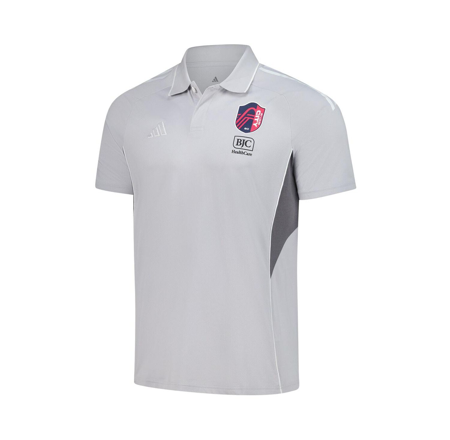 Men's Silver St. Louis City SC 2025 Training Polo Shirt
