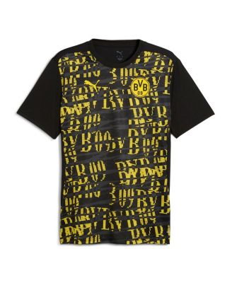 Мужская черная майка Puma для предматчевой тренировки 