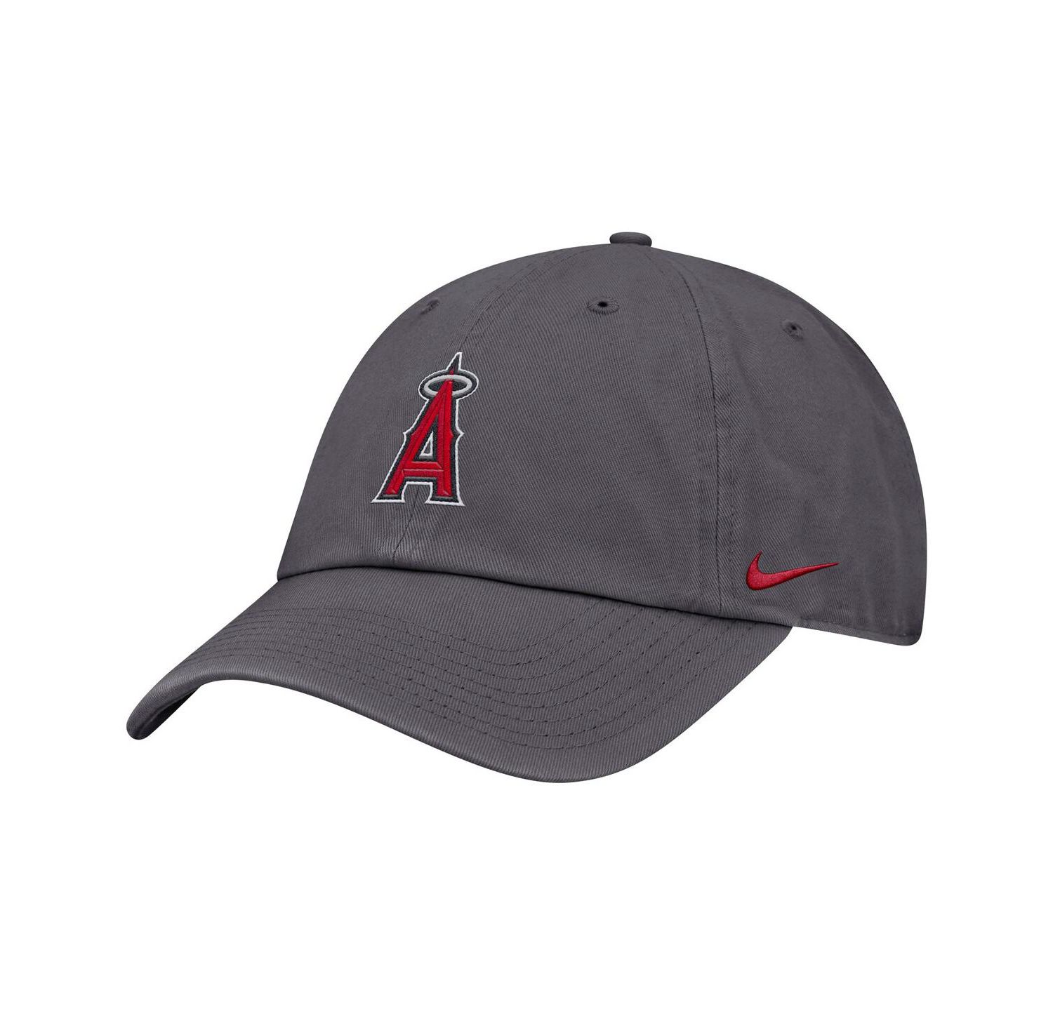 Men's Gray Los Angeles Angels Club Adjustable Hat