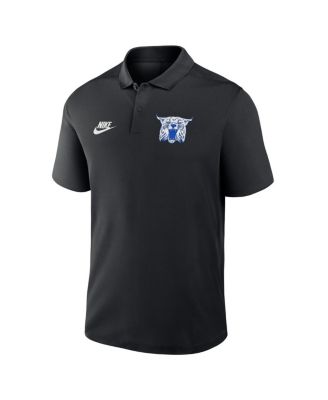 Men's Black Kentucky Wildcats Primetime Victory Legacy Vault Logo Performance Polo Shirt