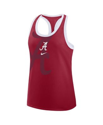 Женская спортивная майка Nike Crimson Alabama Crimson Tide Prime Time из трехслойной ткани Racerback