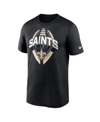 Мужская черная футболка Nike New Orleans Saints Legend Icon Performance от Nike