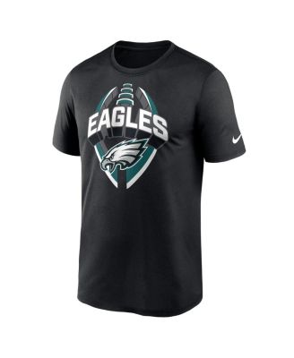 Мужская черная футболка Nike Philadelphia Eagles Legend Icon Performance от Nike