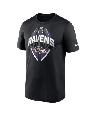 Мужская черная футболка Nike Baltimore Ravens Legend Icon Performance от Nike
