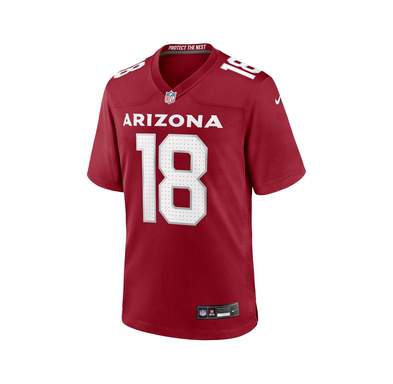 Men's Marvin Harrison Jr. Cardinal Arizona Cardinals Player Game Jersey
