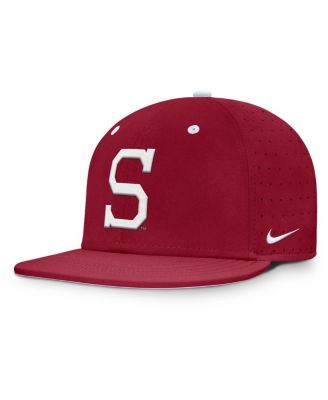 Nike - Men's Cardinal Stanford Cardinal On-Field Dugout True Performance Fitted Hat
