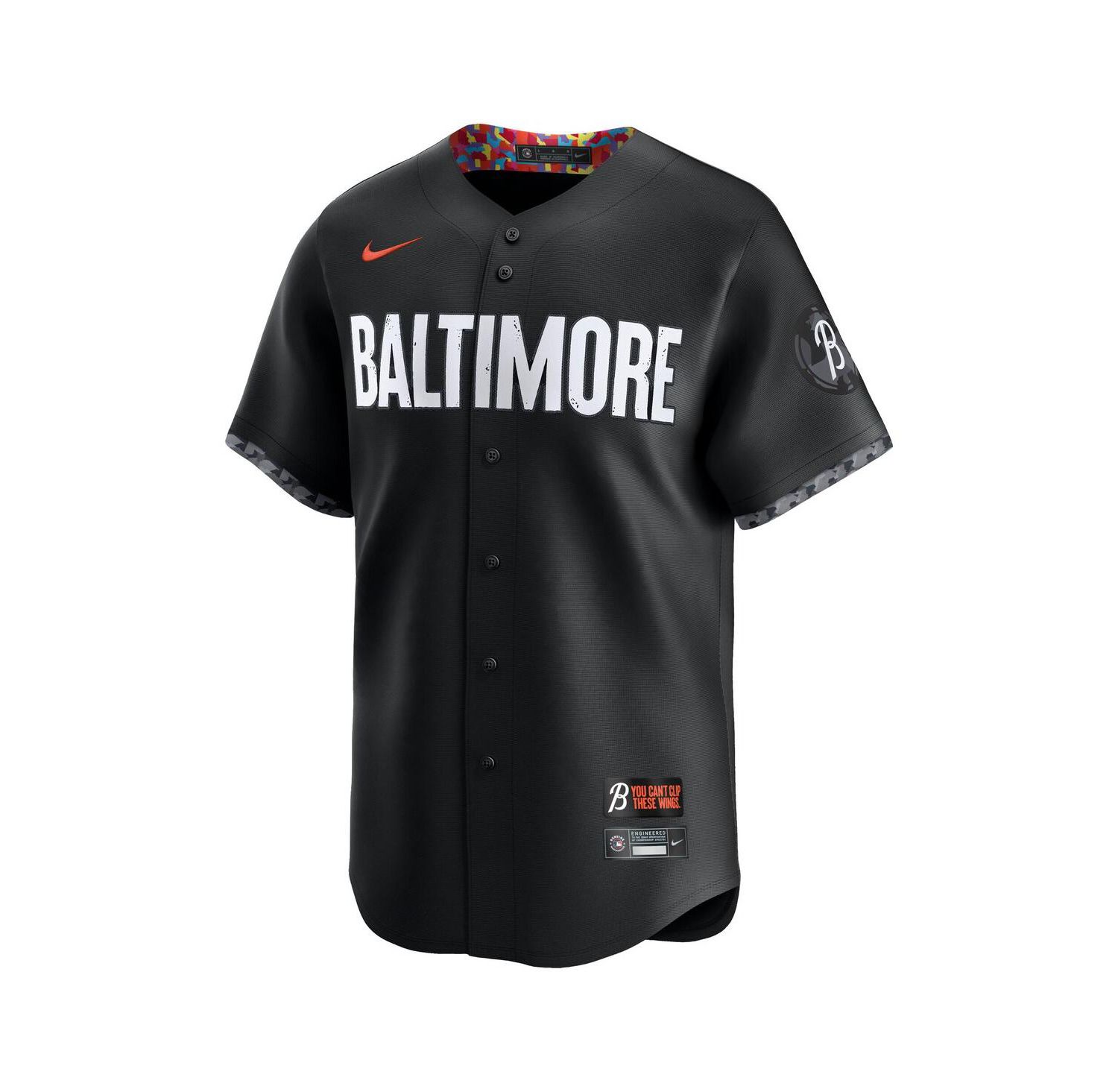 Men's Black Baltimore Orioles City Connect Limited Jersey