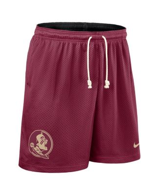 Мужские шорты Nike с гранатовым/черным принтом Florida State Seminoles 2025, боковые шорты с реверсивным рисунком