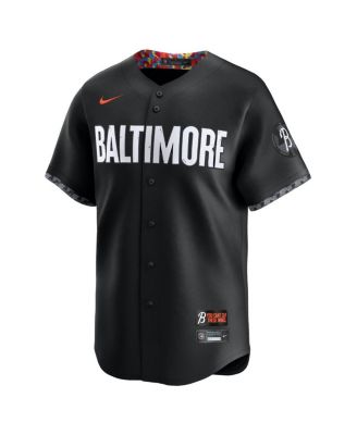 Мужская футболка Nike Cedric Mullins черного цвета Baltimore Orioles City Connect Limited Player.