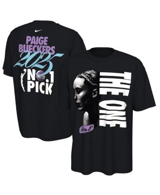 Nike - Men's and Women's&nbsp;Paige Bueckers Black 2025 WNBA Draft The One T-Shirt