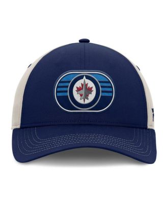 Мужская темно-серая кепка дальнобойщика Fanatics для плей-офф Кубка Стэнли 