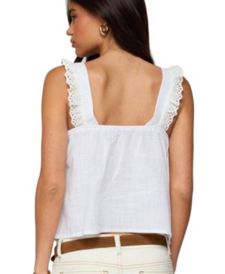 Women's Viviana Linen Look Top