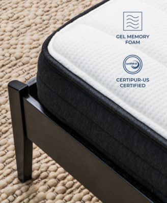 Select 8" Gel Memory Foam Hybrid Cushion Firm Tight Top Mattress in a Box - King