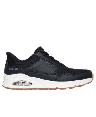 ◆SKECHERS◆ men uno SL0MCCFX052 Amazon.com | Skechers Men's UNO-Suited ON AIR Sneaker, Black