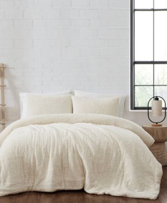 Marshmallow Sherpa 3-Pc. Comforter Set, Full/Queen