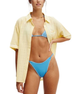 COTTON ON - Women's The Essential Short-Sleeve Beach Shirt