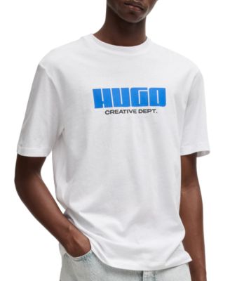 Мужская футболка из джерси с графическим логотипом креативного отдела HUGO by Hugo Boss для мужчин